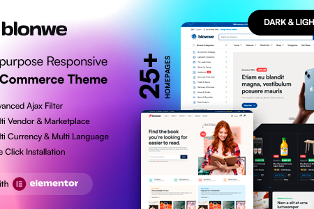 Blonwe WooCommerce Theme