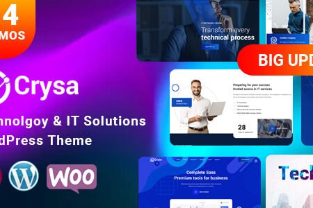 Crysa WordPress Theme