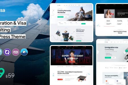 Evisa WordPress Theme
