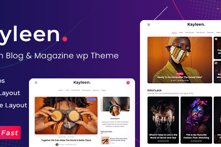 Kayleen WordPress Theme