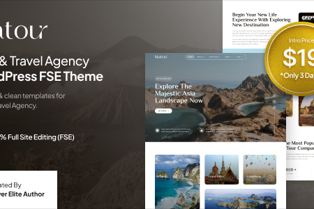Matour WordPress Theme