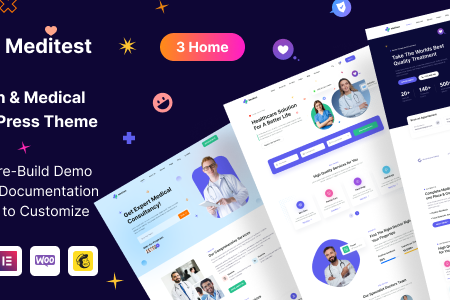 Meditest WordPress Theme