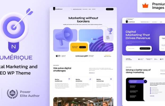 Numerique WordPress Theme