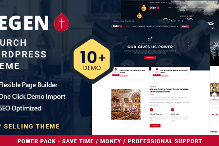 Zegen Church WordPress Theme